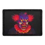 Pull Patch Painted Tears Scary Clown patch velcro