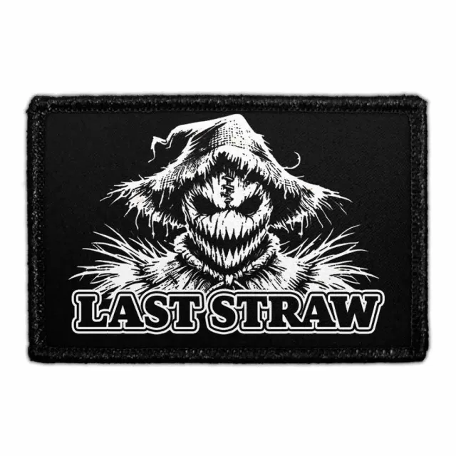 Pull Patch Last Straw Scarecrow patch 1 stk halloween