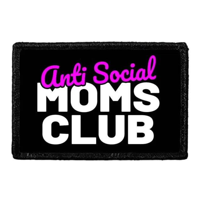 Pull Patch Anti Social Moms Club patch 1 stk