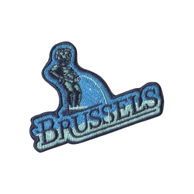 Vagabond Heart Brussels strygemærke 5,4x7 cm broderi