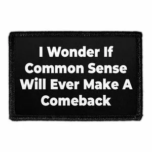 Pull Patch Common Sense patch 76x51 mm velcro