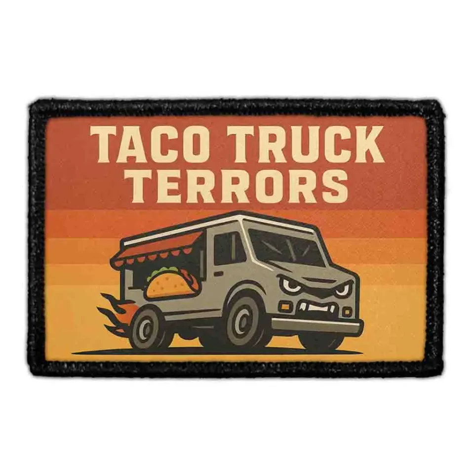 Pull Patch Taco Truck Terrors patch madvogn 7,6 cm