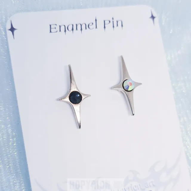 Hopyrion Twin Stellar pinsæt 2 stk 15 mm