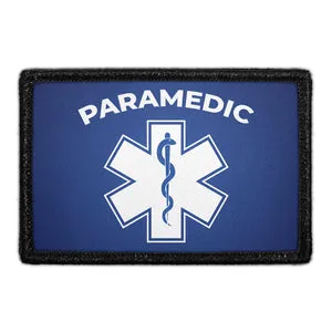 Pull Patch Paramedic Blue patch velcro blå