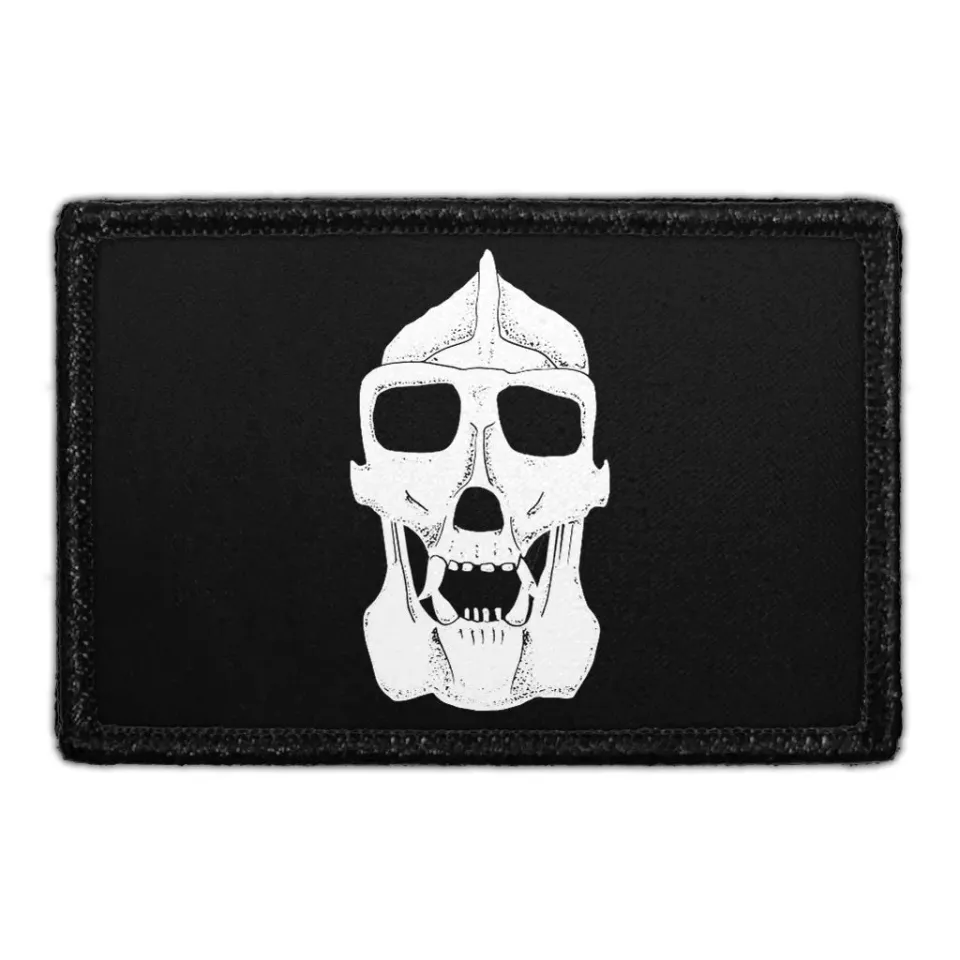 Pull Patch Gorilla Skeleton velcropatch 76x51 mm skelet