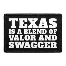 Pull Patch Valor and Swagger Texas velcropatch