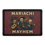 Pull Patch Mariachi Mayhem patch velcro 3x2 musik