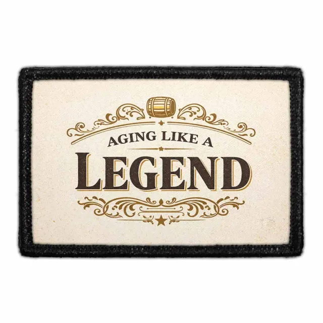 Pull Patch Aging Like A Legend patch 3x2 fødselsdag