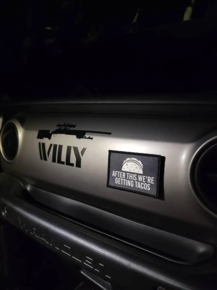 Pull Patch After This We're Getting Hot Wings patch 76mm velcro