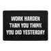 Pull Patch Work Harder Yesterday patch velcro