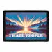 Pull Patch I Hate People Lake Sunset patch med velcro