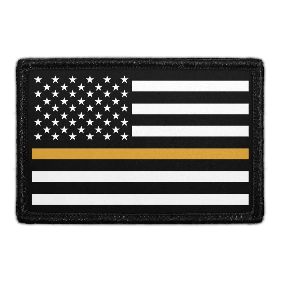 Pull Patch Flag Dispatch patch med velcro