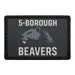 Pull Patch 5-Borough Beavers patch med velcro