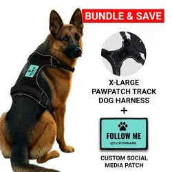 Pull Patch PawPatch Track hundesele x-large med social media patch