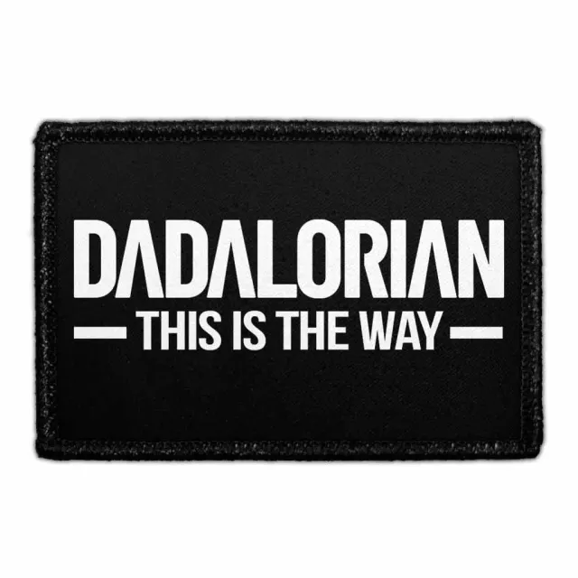 Pull Patch Dadalorian patch med velcro
