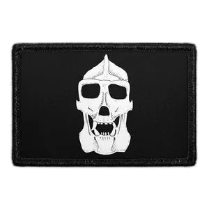 Pull Patch Gorilla Skeleton patch med velcro skelet