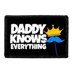Pull Patch Daddy Knows Everything patch sjov far
