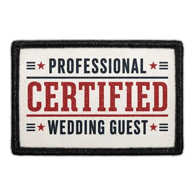 Pull Patch Professional Wedding Guest patch 3x2 bryllup