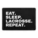 Pull Patch Eat Sleep Lacrosse Repeat patch 3x2