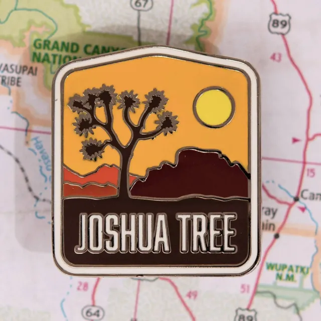 Vagabond Heart Joshua Tree National Park pin emalje