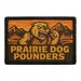 Pull Patch Prairie Dog Pounders patch med krog