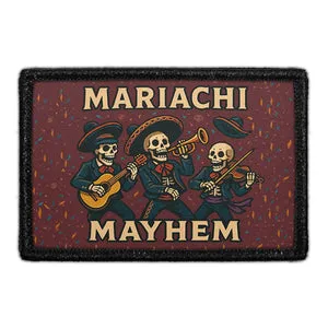 Pull Patch Mariachi Mayhem patch velcro 3x2 musik