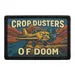 Pull Patch Crop Dusters Of Doom patch 76x51 mm humor