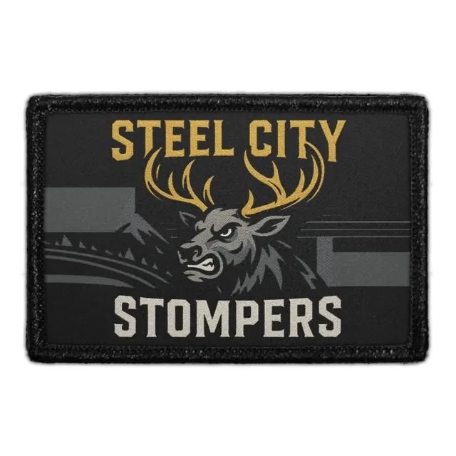 Pull Patch Steel City Stompers patch velcro 3x2