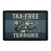 Pull Patch Tax-Free Terrors patch med velcro – sjov