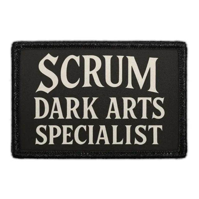 Pull Patch Scrum Dark Arts Specialist patch rugby