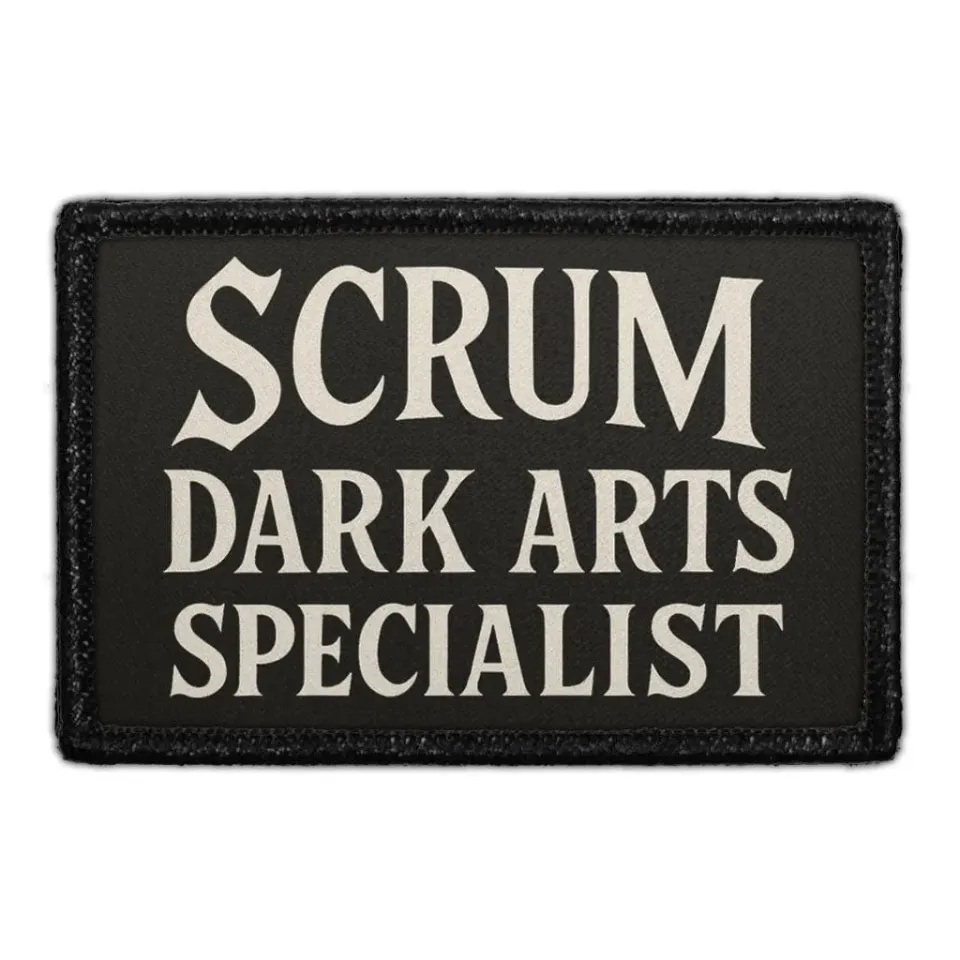 Pull Patch Scrum Dark Arts Specialist patch rugby