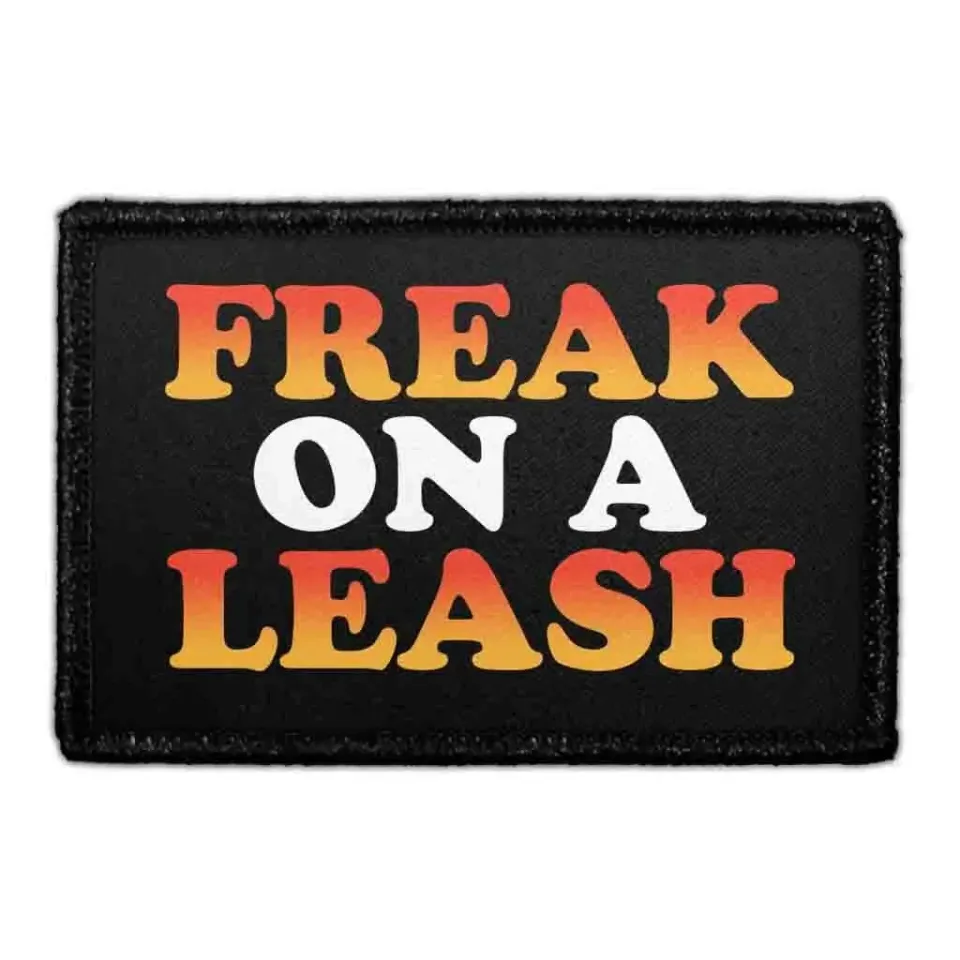 Pull Patch Freak On A Leash patch med velcro