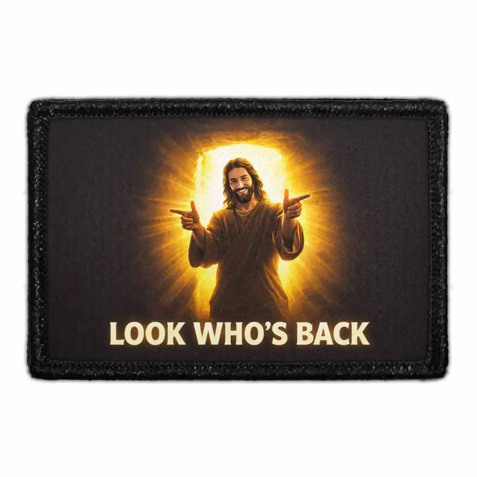 Pull Patch Look Who's Back patch 3x2 tro