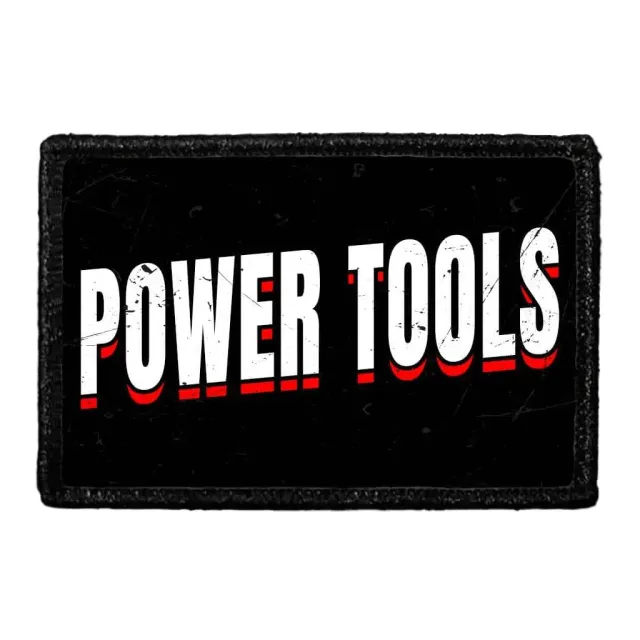 Pull Patch Power Tools patch med velcro