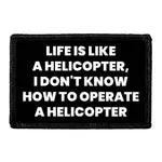Pull Patch Helicopter citat patch velcro humor