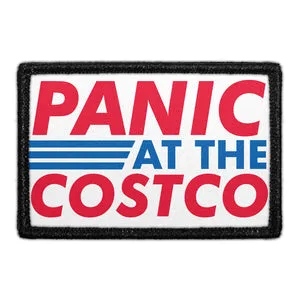 Pull Patch Panic At The Costco patch med velcro sjov