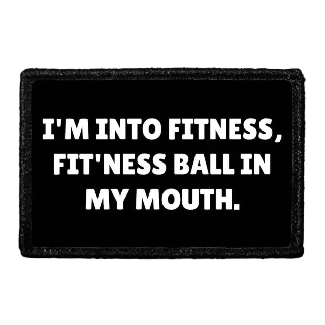 Pull Patch Into Fitness Ball patch med velcro