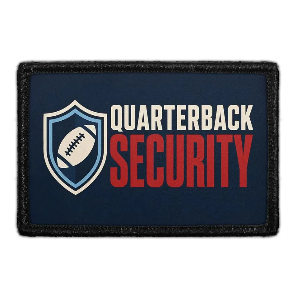 Pull Patch Quarterback Security patch 76x51 mm