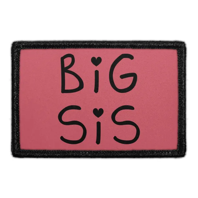 Pull Patch Big Sis patch tekst 1 stk velcro