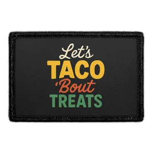Pull Patch Let’s Taco Bout Treats patch 7,6x5 cm velcro