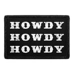 Pull Patch Howdy Howdy Howdy patch 76x51 mm velcro