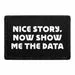 Pull Patch Nice Story Now Show Me Data patch velcro