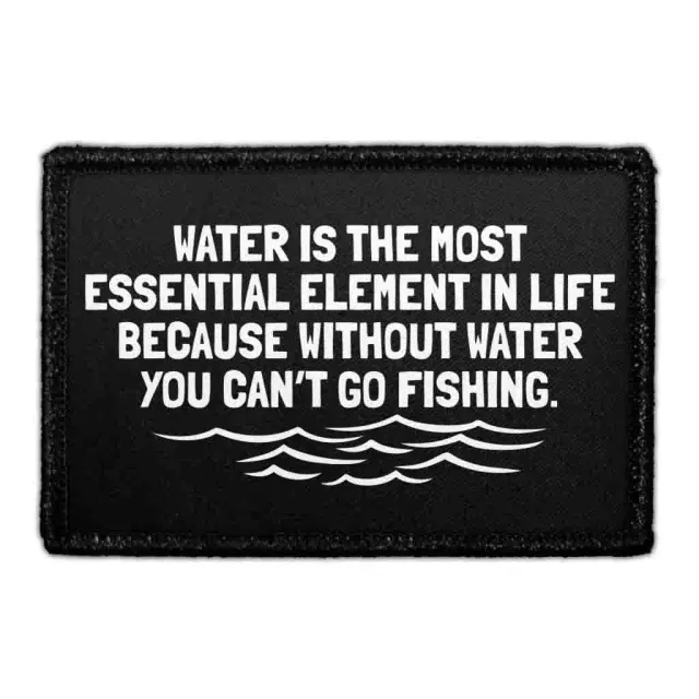 Pull Patch Water Is The Most Essential Element Fishing patch
