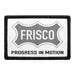 Pull Patch Frisco City Flag sort-hvid patch 3x2 velcro