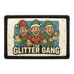 Pull Patch The Glitter Gang patch 7,6x5 cm velcro
