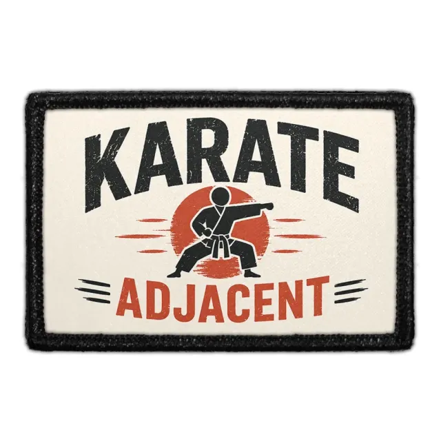 Pull Patch Karate Adjacent patch 76x51 mm velcro