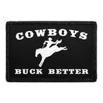 Pull Patch Cowboys Buck Better patch 76x51 mm velcro