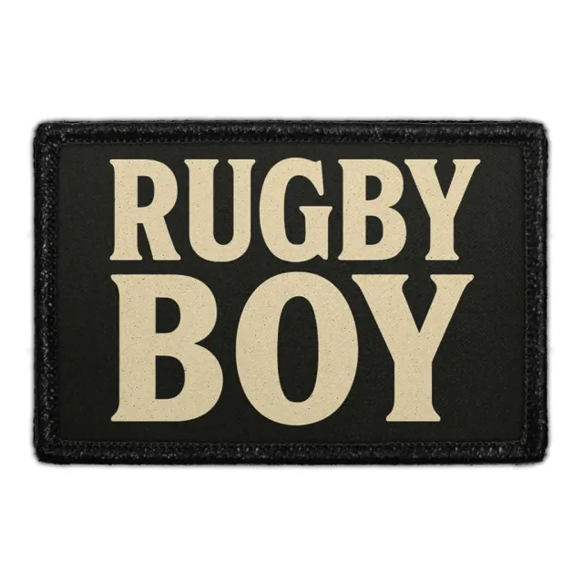 Pull Patch Rugby Boy velcromærke til børn