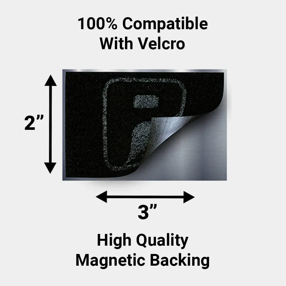 Pull Patch Magnetic Loop Backing patch magnetisk 76x51 mm