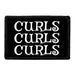 Pull Patch Curls Curls Curls patch med velcro krøller